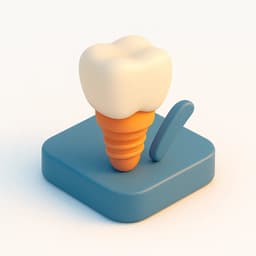 Implant and Crown